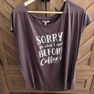 Maurices Purple Graphic Tee